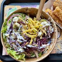 Greek salad  at Végéman in Strasbourg