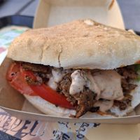 BBQ kebab at Végéman in Strasbourg