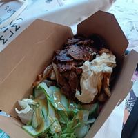 Box kebab at Végéman in Strasbourg