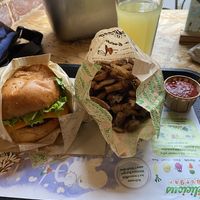 Vegan Queen Burger at Végéman in Strasbourg