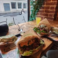 Kebabmenü at Végéman in Strasbourg