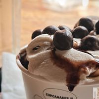 Sundae at Végéman in Strasbourg