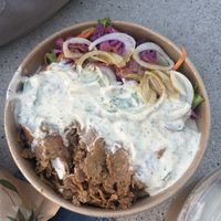 Kebab bowl  at Végéman in Strasbourg