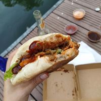 Classic kebab at Végéman in Strasbourg