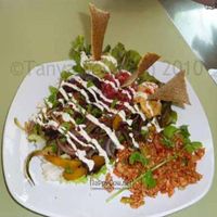 Portobello Fajita Platter at Beets Cafe in Austin