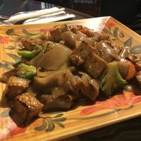 Vegan Drunken Noodles at Fuji San in Cockeysville