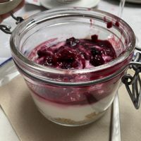 cheesecake at Il Melograno in Trieste