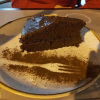 Sacher cake at Il Melograno in Trieste