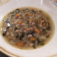 Chickpea soup 🍲 at Il Melograno in Trieste
