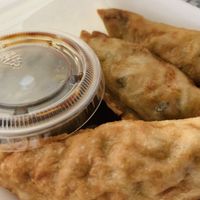 Fried dumplings  at My Thai Cafe & Sushi Bar in Bloomington