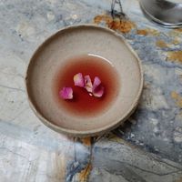 Palate cleanser at MESA Restaurant in Paris