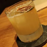 Ginger drinks at MESA Restaurant in Paris