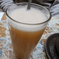 Sunshine smoothie at MESA Restaurant in Paris