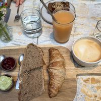 Mesa breakfast & Bananabread  at MESA Restaurant in Paris