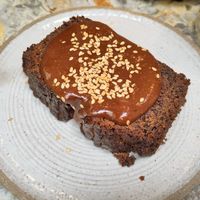 Banana bread at MESA Restaurant in Paris