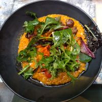 Chickpea scramble at MESA Restaurant in Paris