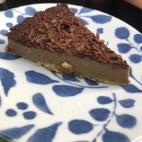 Tiramisu at Peacefood Cafe in Montpellier