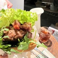   at Peacefood Cafe in Montpellier