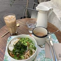 Returned June 16th, 2026 & and loved the « assiette ». 😋  at Peacefood Cafe in Montpellier