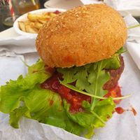 Beyond meat mexican at Peacefood Cafe in Montpellier