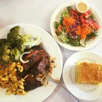 Soul food! at Soul Vegetarian - Highland in Atlanta