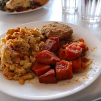 Best sweet potatoes I've ever had.  at Soul Vegetarian - Highland in Atlanta