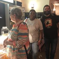 Friends at Soul Vegetarian - Highland in Atlanta