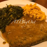 Kale bone steak  at Soul Vegetarian - Highland in Atlanta