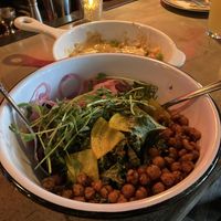 Kale salad  at Wunderbar in Bellows Falls