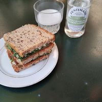 Veganer Sandwich Holunder Limo at STOR - Bracka in Warsaw