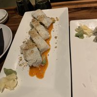 Avocado tempura (YUM!)  at Dragon King's Daughter in Louisville