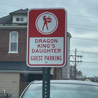 Parking! at Dragon King's Daughter in Louisville