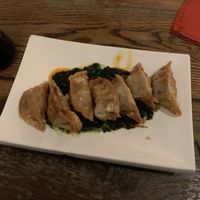 Fried gyoza  at Dragon King's Daughter in Louisville