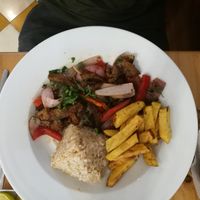 Special dish at Sabor y Vida in Lima