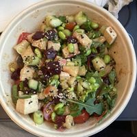 Bowl with smoked tofu  at Ma'loa in Hannover