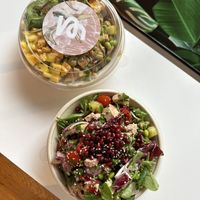 Vegan self-mixed Bowl & Sesam Me Bowl   at Ma'loa in Cologne