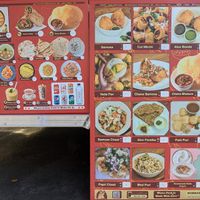 menu at India Chaat House - Food Truck in Beaverton