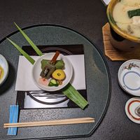 Dinner part 1 at Souji-in in Koya