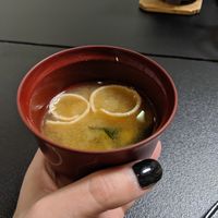 Breakfast miso at Souji-in in Koya