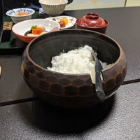 Breakfast rice at Souji-in in Koya