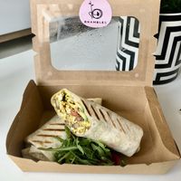 Brekkie burrito   at Brambles in Dubai