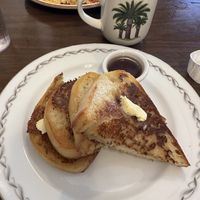 Vegan Sourdough French Toast    at Junior's Cafe in Portland