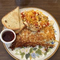 Tofu scramble  at Junior's Cafe in Portland