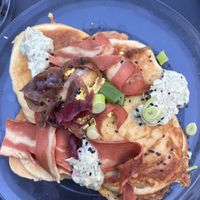 Pancakes! Very fluffy   at Putsch in Montreuil