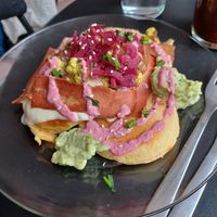 Savory pancakes at Putsch in Montreuil