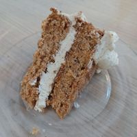 Carrot cake at Putsch in Montreuil