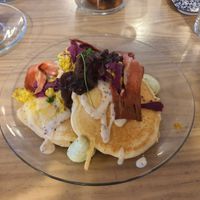 Bacon pancake aïoli at Putsch in Montreuil