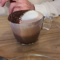 Choco latte at Putsch in Montreuil