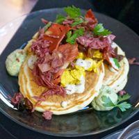 Savory pancakes at Putsch in Montreuil