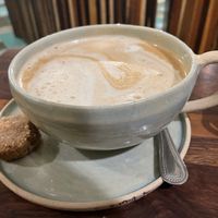 Halva latte at Elela in Valladolid